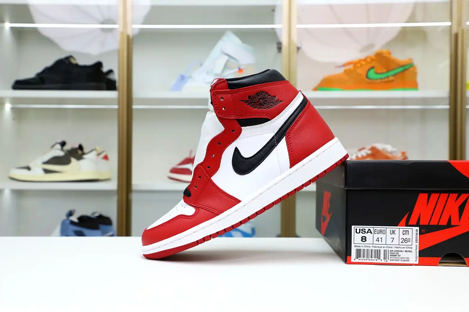 2015 RETRO HIGH Kimikick OG AIR 'CHICAGO' 1 JORDAN 0817